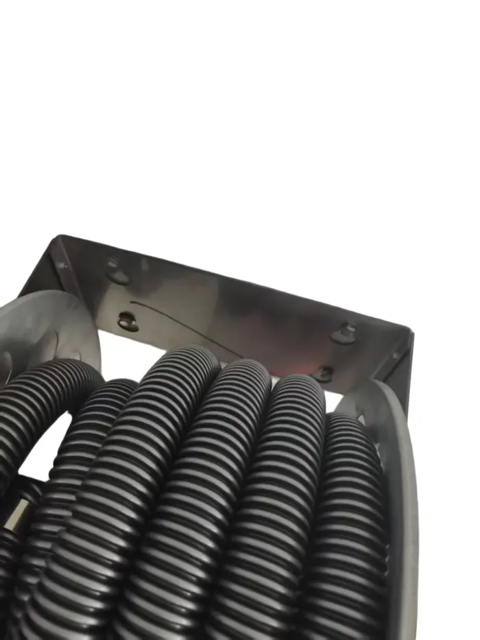 Enrouleur de Tuyau d'Aspirateur avec Tuyau Rétractable de 30 pieds
