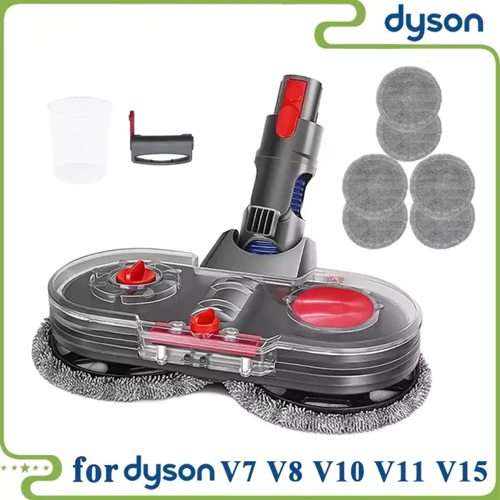 Tête de vadrouille électrique pour aspirateur Dyson V7 V8 V10 V11 V15