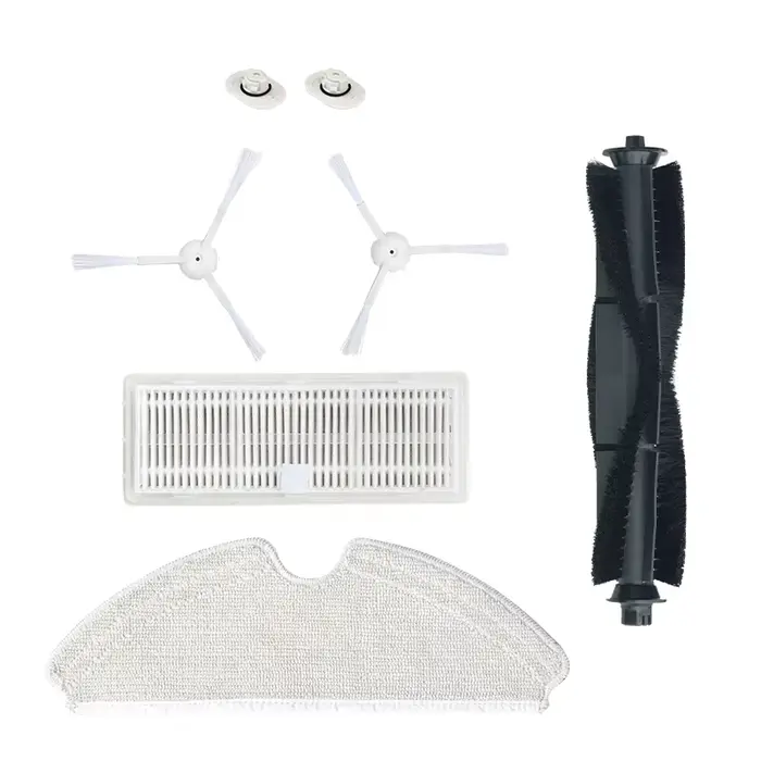 Rouleau de brosse latérale pour aspirateur Robot Lenovo T1 Pro, sac à poussière, brosse latérale, pi