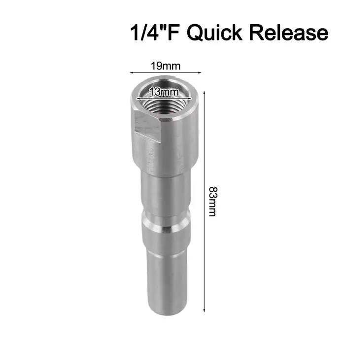 Pour Nilfisk KEW nettoyeur haute pression 1/4 \ "adaptateur pièces de rechange remplacement mousse de neige acier inoxydable pratique