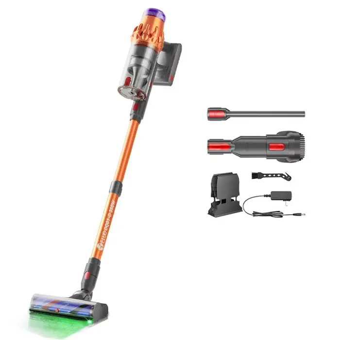 E.LUO V15 aspirateur sans fil 350W puissance 6 en 1 LED balayeuse à main Machine de nettoyage pour c