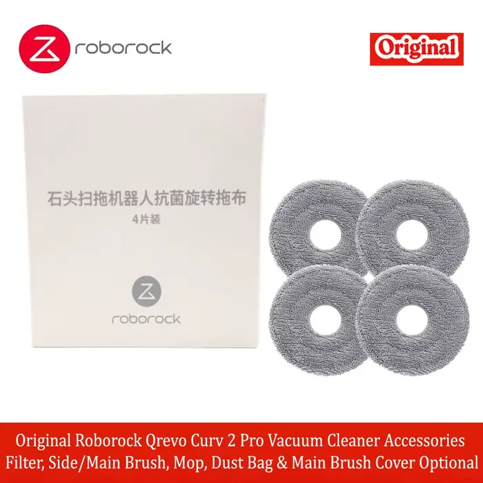 Accessoires pour aspirateur Roborock Qrevo Curv 2 Pro : filtre