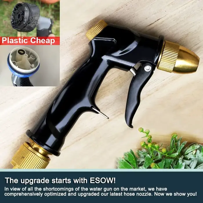 Pistolet à eau haute pression en plastique pour nettoyeur