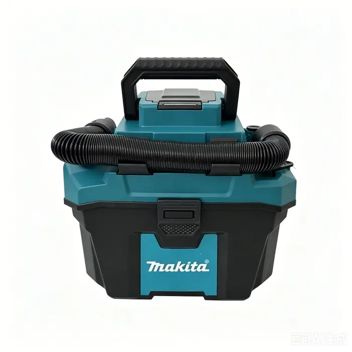 Aspirateur sans fil Makita, machine de nettoyage de sols, aspirateur eau et poussière pour la maison et l'atelier, alimentation Li-ion.
