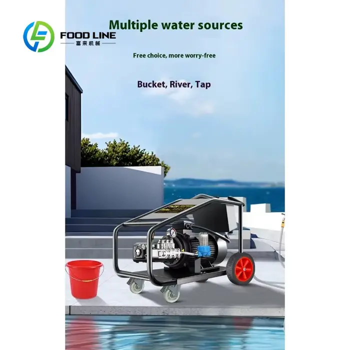 Nettoyeur haute pression électrique industriel personnalisé à eau froide pour lavage de voitures com