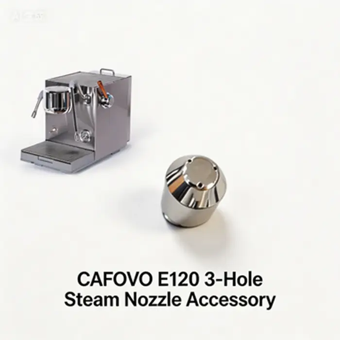 Accessoire de buse à vapeur à 3 trous CAFOVO E120-N3