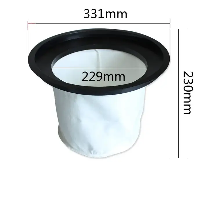 Sac à poussière pour aspirateur industriel Jieba, accessoires de pièces de gril, 15L, 30L, 60L, 70L, 80L, 90L