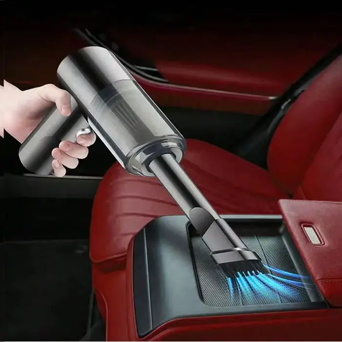 Aspirateur de voiture portatif, sans fil, 15000PA, double usage soufflage et aspiration, plusieurs e