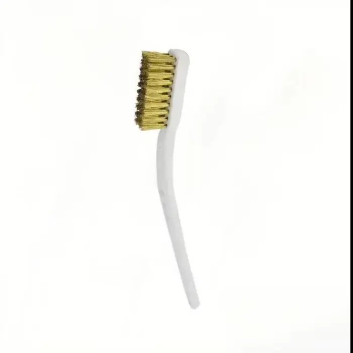 Mini jeu de brosses métalliques en laiton, pour l'élimination de la peinture et de la rouille, polis