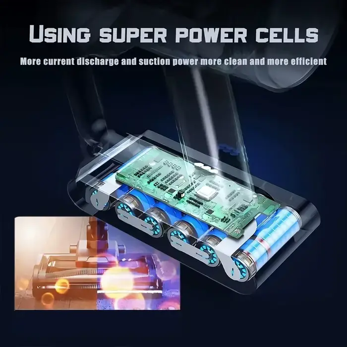 Batterie de remplacement 100% neuve pour aspirateur sans fil Dyson V8 21.6V 12800mAh