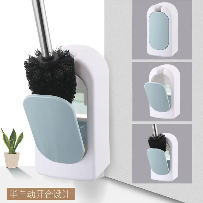 Brosse de toilette murale à Long manche pour la salle de bain