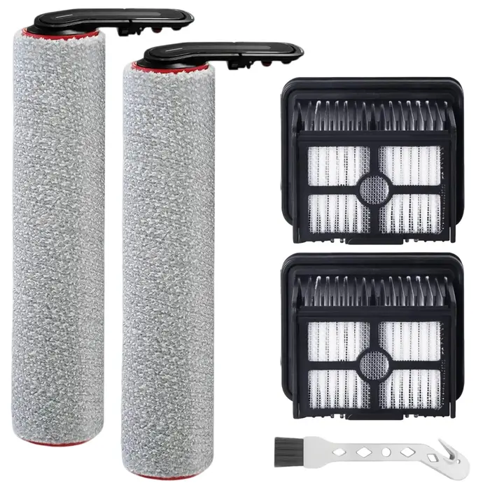 Pièces de rechange uniquement pour l'aspirateur vapeur DREAME H15 Pro (non compatible avec le H15 Pro) : brosses rotatives, filtres HEPA et brosse de nettoyage