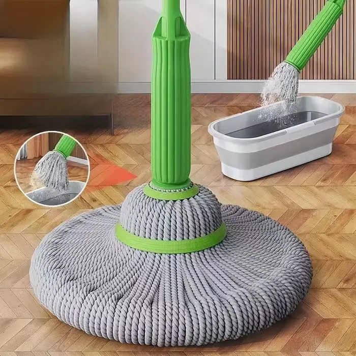 Vadrouille de nettoyage rotative pour la maison