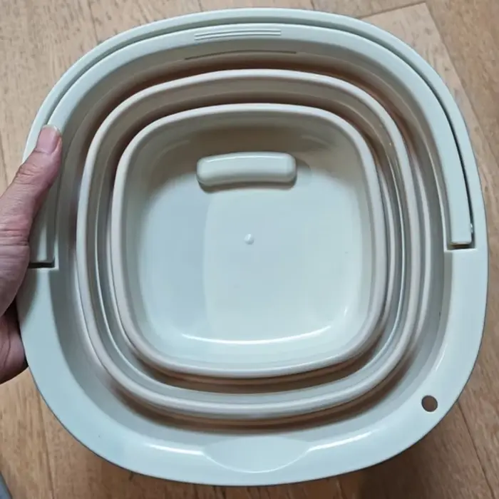 Seau à eau pliable – Essentiel pour la pêche