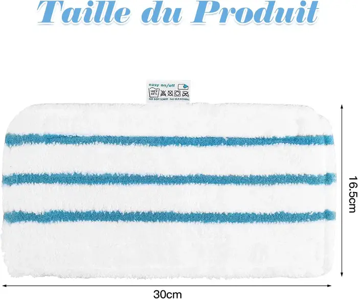 Lingettes pour Black et Decker Balais Vapeur FSMP20