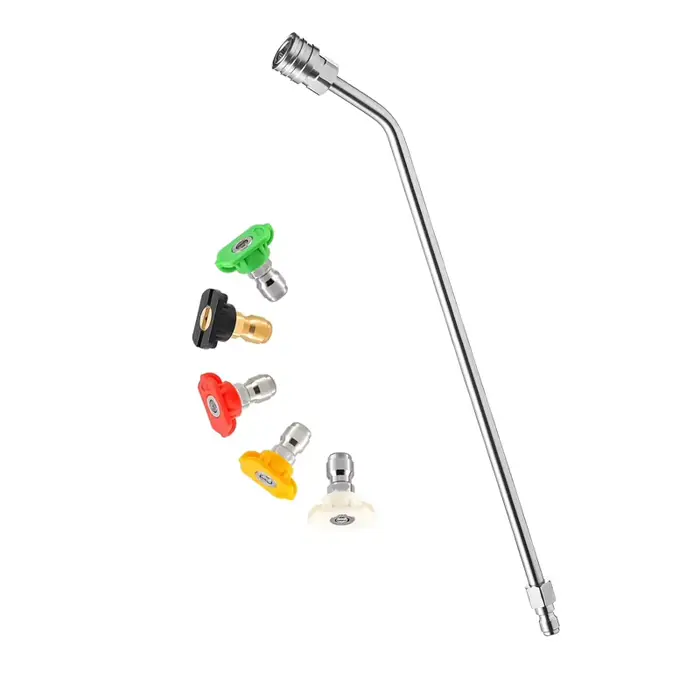Extension de lance pour nettoyeur haute pression 30 ° Buse d'extension courbée