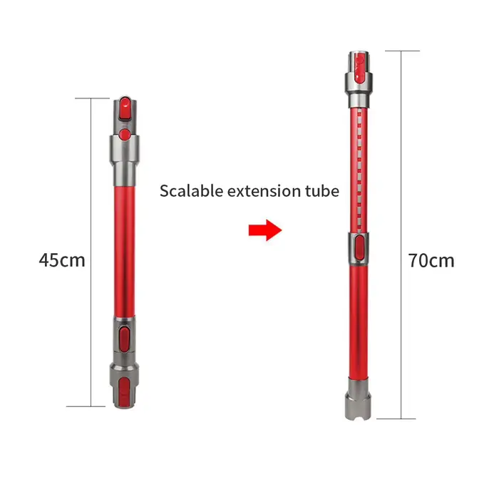Tube d'extension télescopique pour aspirateur à main Dyson V7 V8 V10 V11 V15