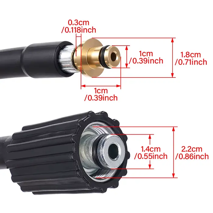 Tuyau de nettoyage haute pression de remplacement pour Karcher K2 K3 K4 K5 K6 K7