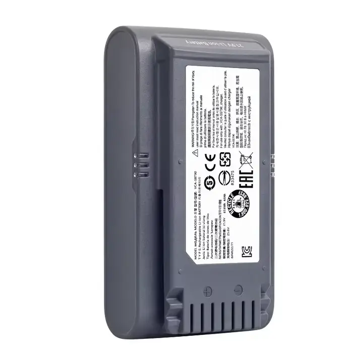 Batterie VCA-SBT90 21.9V 4000mAh pour aspirateur Samsung VS9000 JET75 JET90 JET90E VS20R9074S2 VS20T7551P5 VS20R9078S2