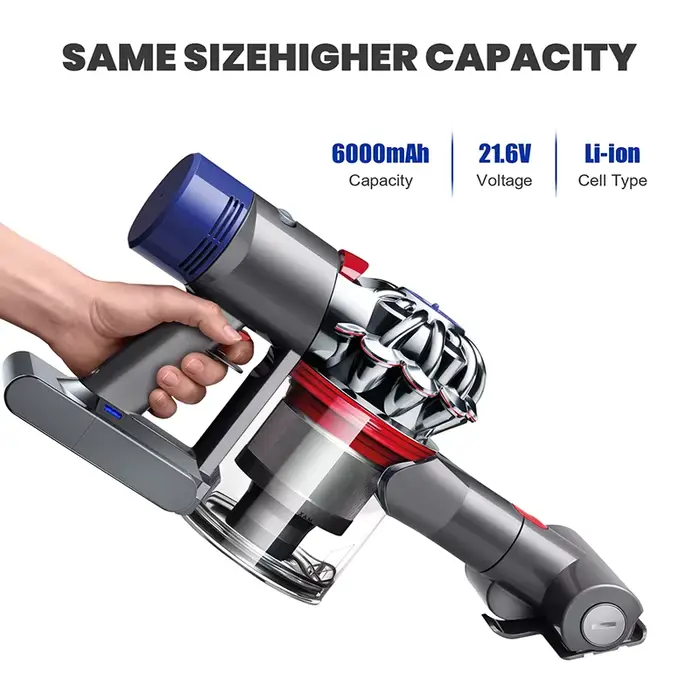6000mAh 25.2V pour Dyson V10 batterie