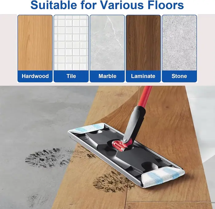 Serpillère Balai à Plat pour O-Cedar H2prO