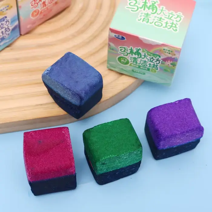 Mini Cube nettoyant pour toilettes