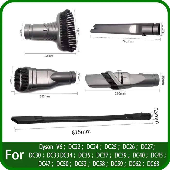 Brosse Buse Dépoussiérant Outil d'Escalier Pour Dyson V6 DC22 DC24 DC25 DC26 DC27 DC30 DC33 DC34 DC35 DC37 DC39 DC40