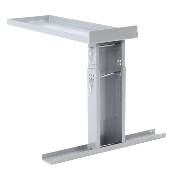 Support d'escalier stabilisateur pliable en acier allié pour échelles télescopiques droites, antidér