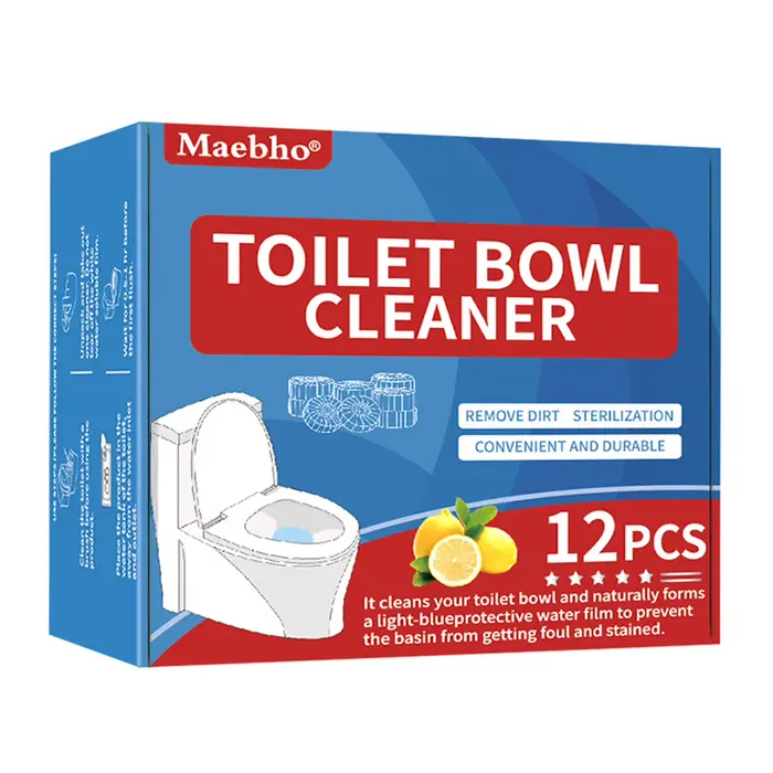 Nettoyeur de toilettes déodorant automatique, onglets de nettoyage à effet longue durée pour élimine