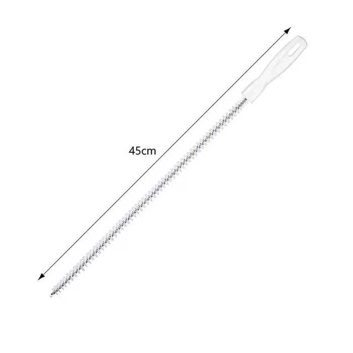 Brosse de dragage de tuyaux, salle de bains, cheveux d'égout, brosse de nettoyage d'évier, nettoyeur