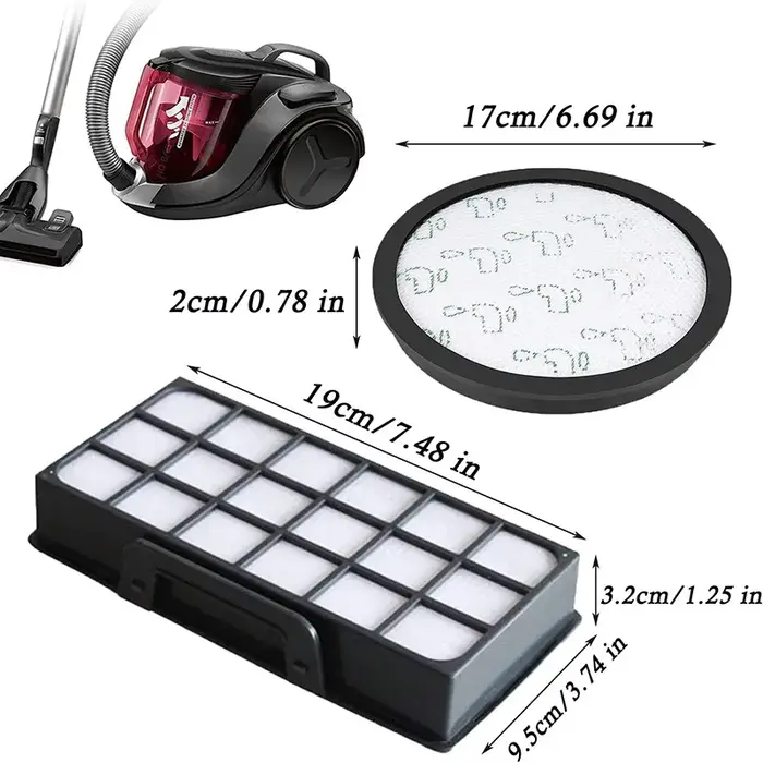 Filtre Hepa pour Rowenta ZR 006001   Kit d'accessoires de filtre pour aspirateur RO6921EA RO6941EA RO6951EA RO6954EA RO6963EA RO6984EA