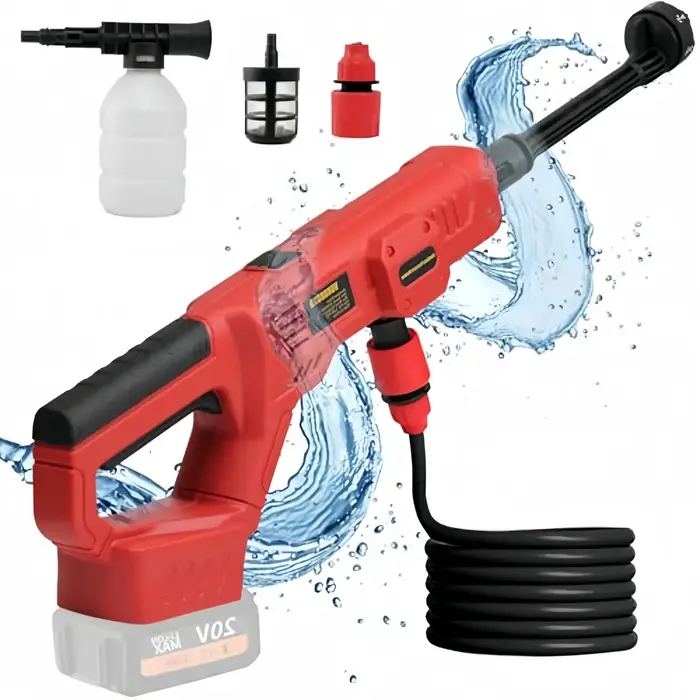 Nettoyeur haute pression multifonctionnel pour batterie Milwaukee 18V