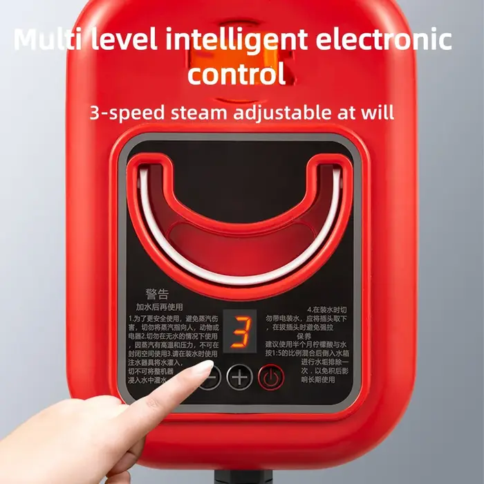 Nettoyeur vapeur haute température, machine de nettoyage à vapeur portable et pressurisée pour l'élimination de la graisse de cuisine, appareil multi-usage pour la maison