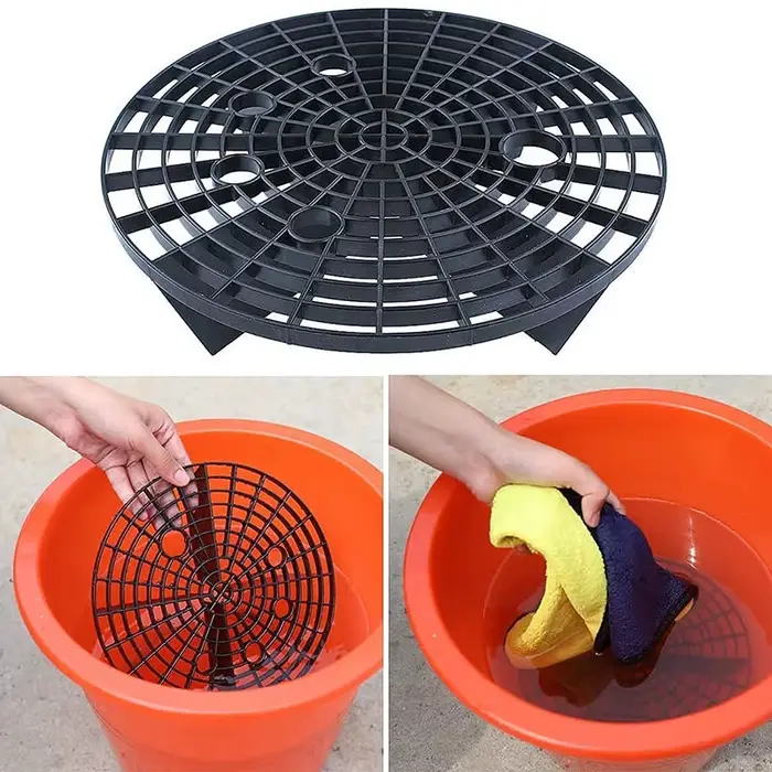 Seau de lavage en plastique anti-rayures de haute qualité