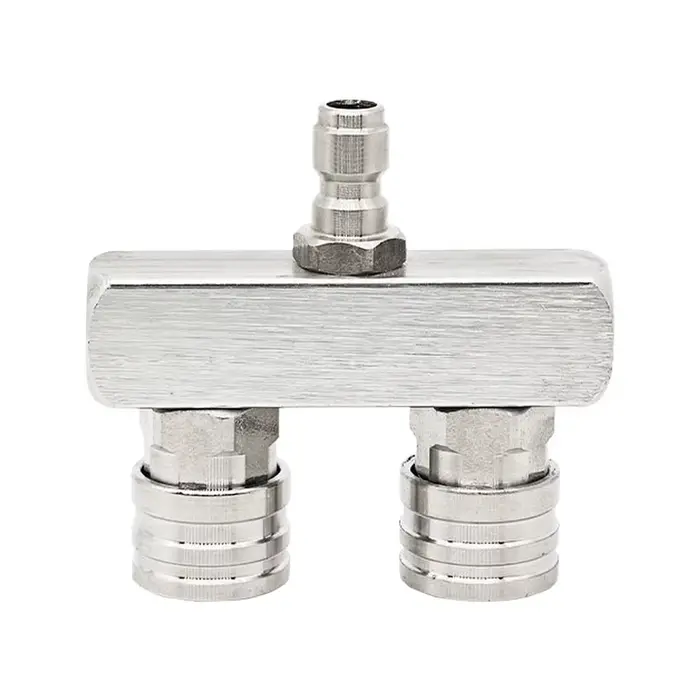 Adaptateur de double buse pour nettoyeur haute pression 2 en 1