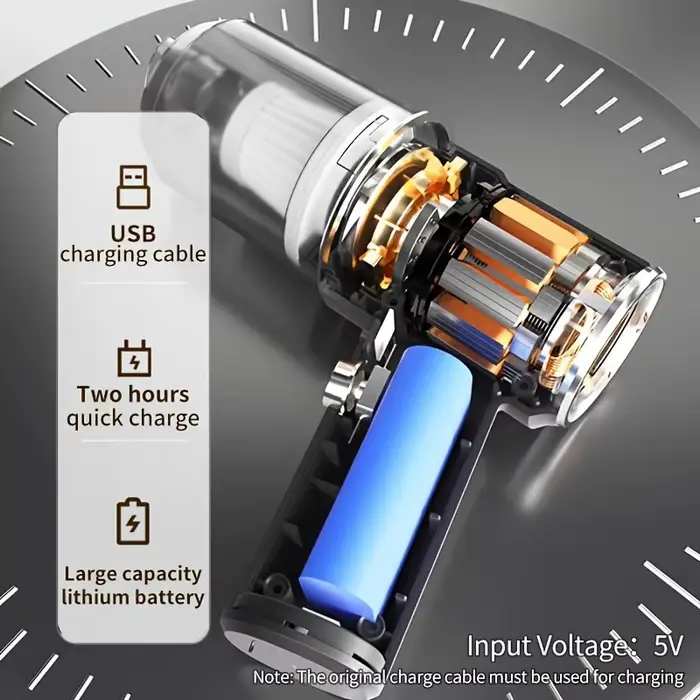 Aspirateur de voiture sans fil Xiaomi 690000Pa