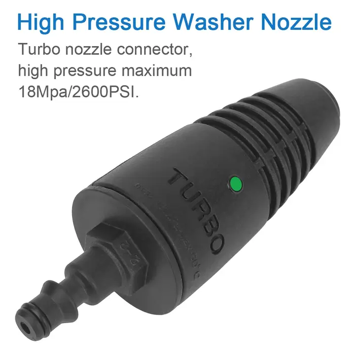 Pulvérisation pour Karcher Lavor Comet VAX lavage de voiture nettoyeur haute pression connecteur rapide Realse MAX 18Mpa buse Turbo