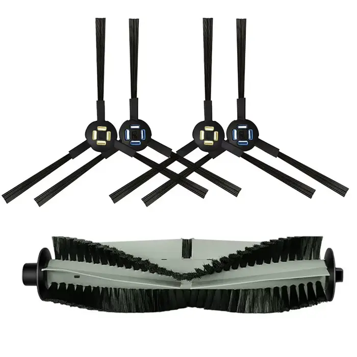Brosses latérales à brosse à rouleau pour aspirateur robot Silvercrest SSR1 SSRA1 pour aspirateur ro