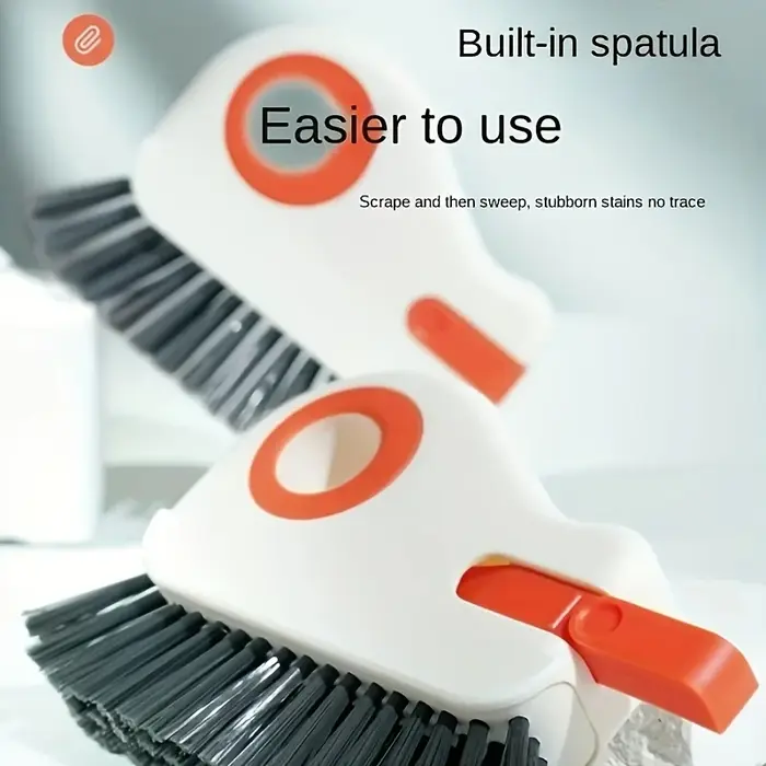 Brosse de nettoyage pour rails de fenêtre, ensemble de 2 pièces, nettoyeur d'angle pour verre, nettoyeur de joints de portes et fenêtres, nettoyeur en plastique pour salon, chambre, cuisine