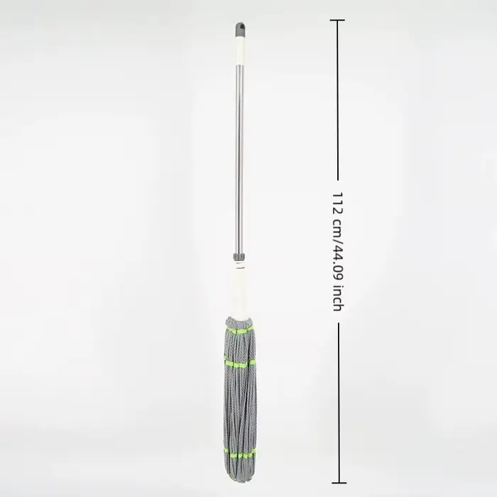 ♥ Vadrouille rotative mains libres – Vadrouille sèche/humide à double usage avec une forte absorptio