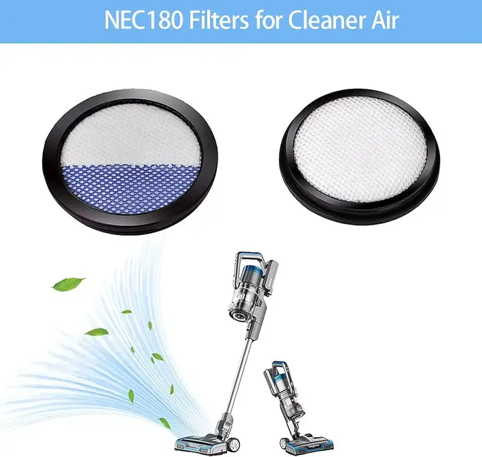 Filtre Eureka pour aspirateur balai sans fil RapidClean Pro NEC180 NEC185 NEC186 NEC190