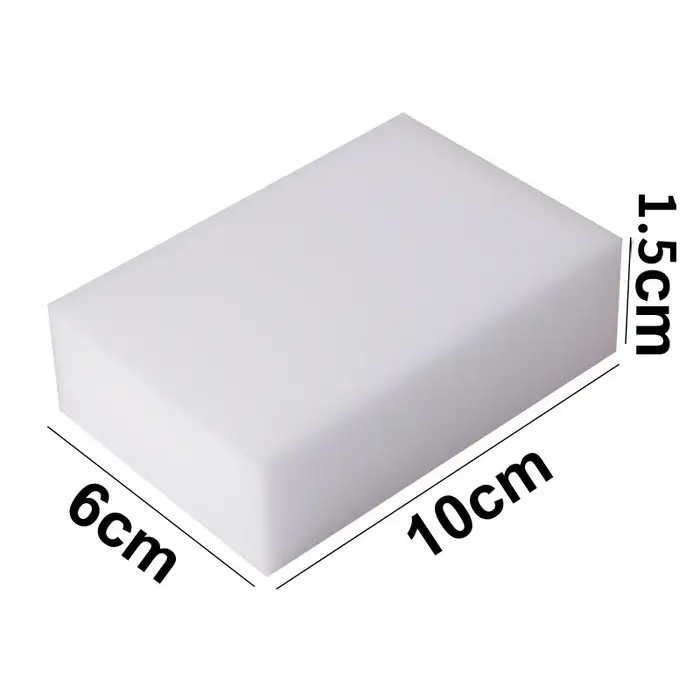 100 pièces/lot éponge mélamine éponge magique gomme pour cuisine bureau salle de bains mélamine nett