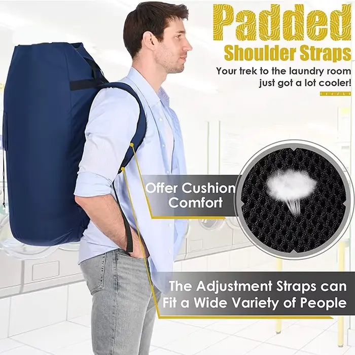 Sac à linge réglable et extensible