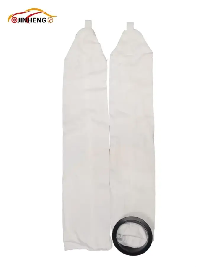 Sac à poussière sous vide avec anneau en caoutchouc noir