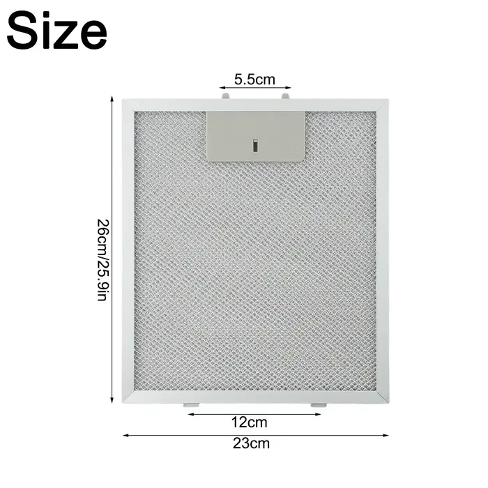 Filtre à 5 couches pour hotte de cuisine