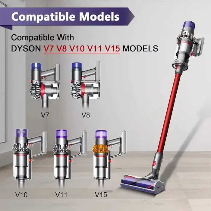 Tête d'aspiration Direct Drive pour Dyson V7 V8 V10 V11 V15