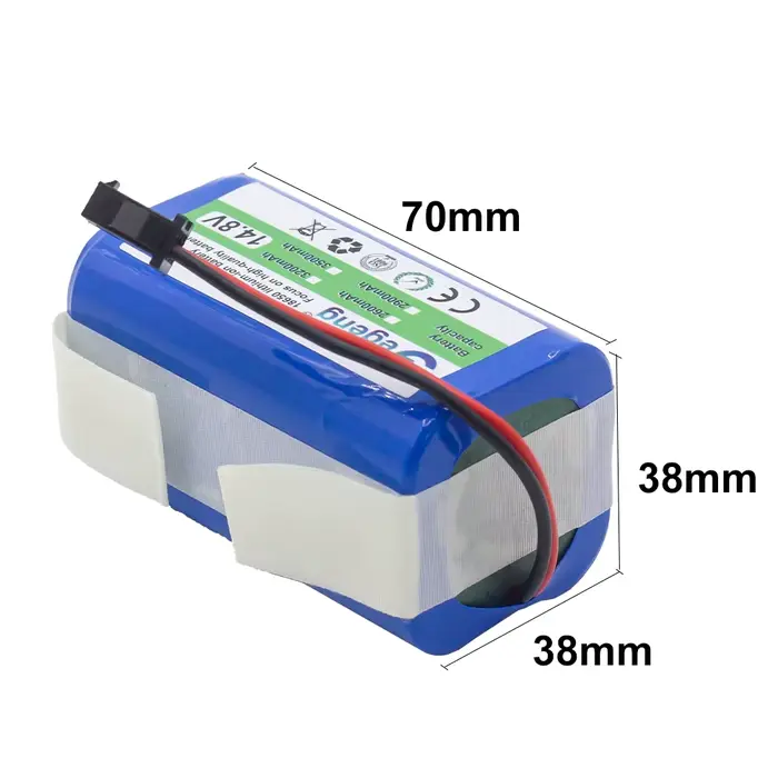 Gegeng 14.8V/14.4V 4S1P 2600mAh batterie d'aspirateur pour Panasonic/ILIFE/FLYCO/Eufy/POLARIS/RoboVac/Deebot/Conga Excellence