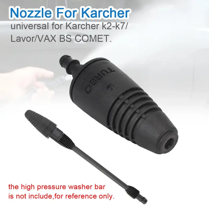 Spray pour Karcher Lavor Comet VAX buse Turbo accessoires automobiles nettoyeur haute pression MAX 18Mpa connecteur rapide réalage lavage de voiture