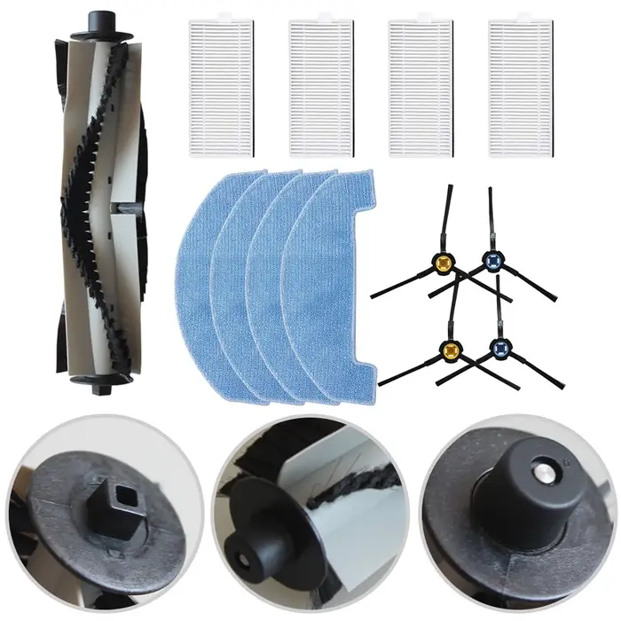 Kit d'accessoires pour aspirateur robot ILIFE A20, T20S, V3x, pour Polaris PVCR 3600, pour pièces d'