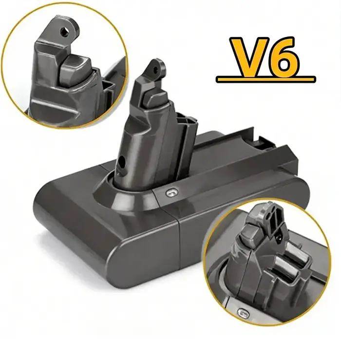 Batterie 12800mAh pour aspirateur Dyson V6, série DC62 SV03 SV09 DC58 21.6V